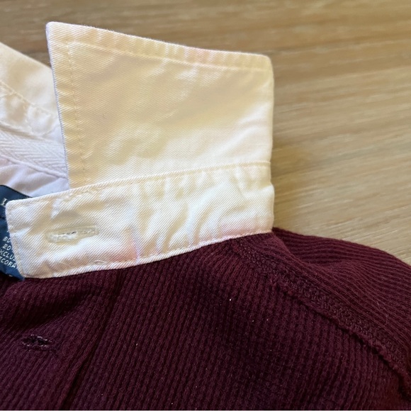 Vintage Ralph Lauren Rugby Polo Elbow Patches small (tag m) - Picture 8 of 8